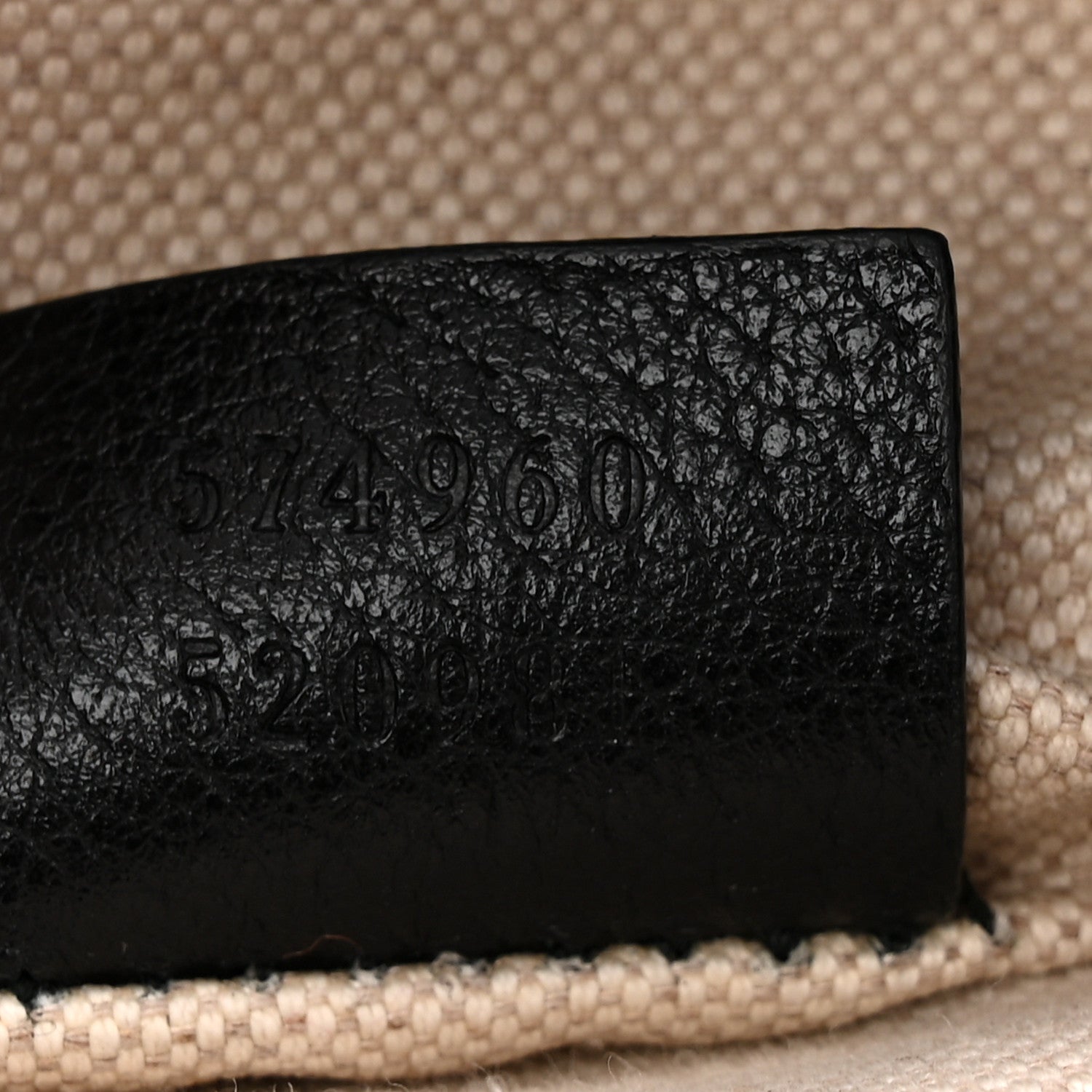 Gucci Velvet GG Monogram Textured Calfskin Web Bucket Bag Brown Black 7 of 11