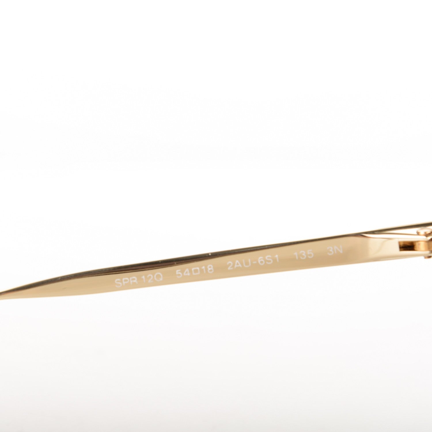 Prada Cinema Sunglasses SPR 12Q Tortoise Gold 4 of 4