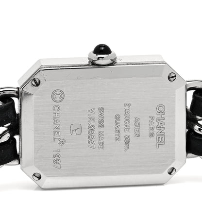 Chanel Stainless Steel Lambskin 20mm Chain Premiere Quartz Watch L 4 of 4