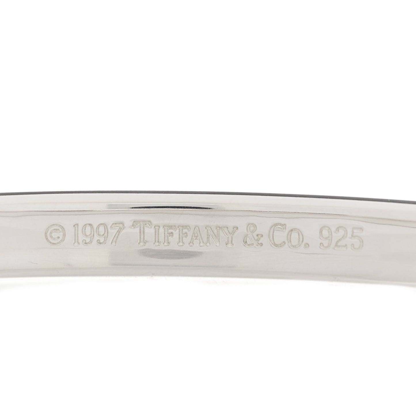 Sterling Silver Narrow 1837 Bangle Bracelet