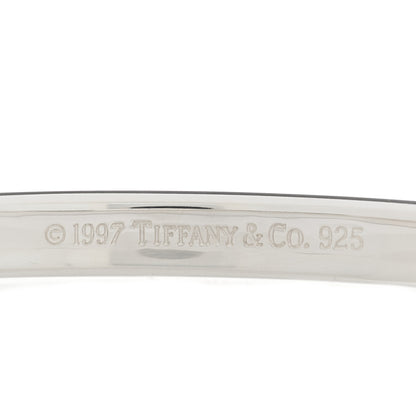 Tiffany Sterling Silver Narrow 1837 Bangle Bracelet 3 of 3