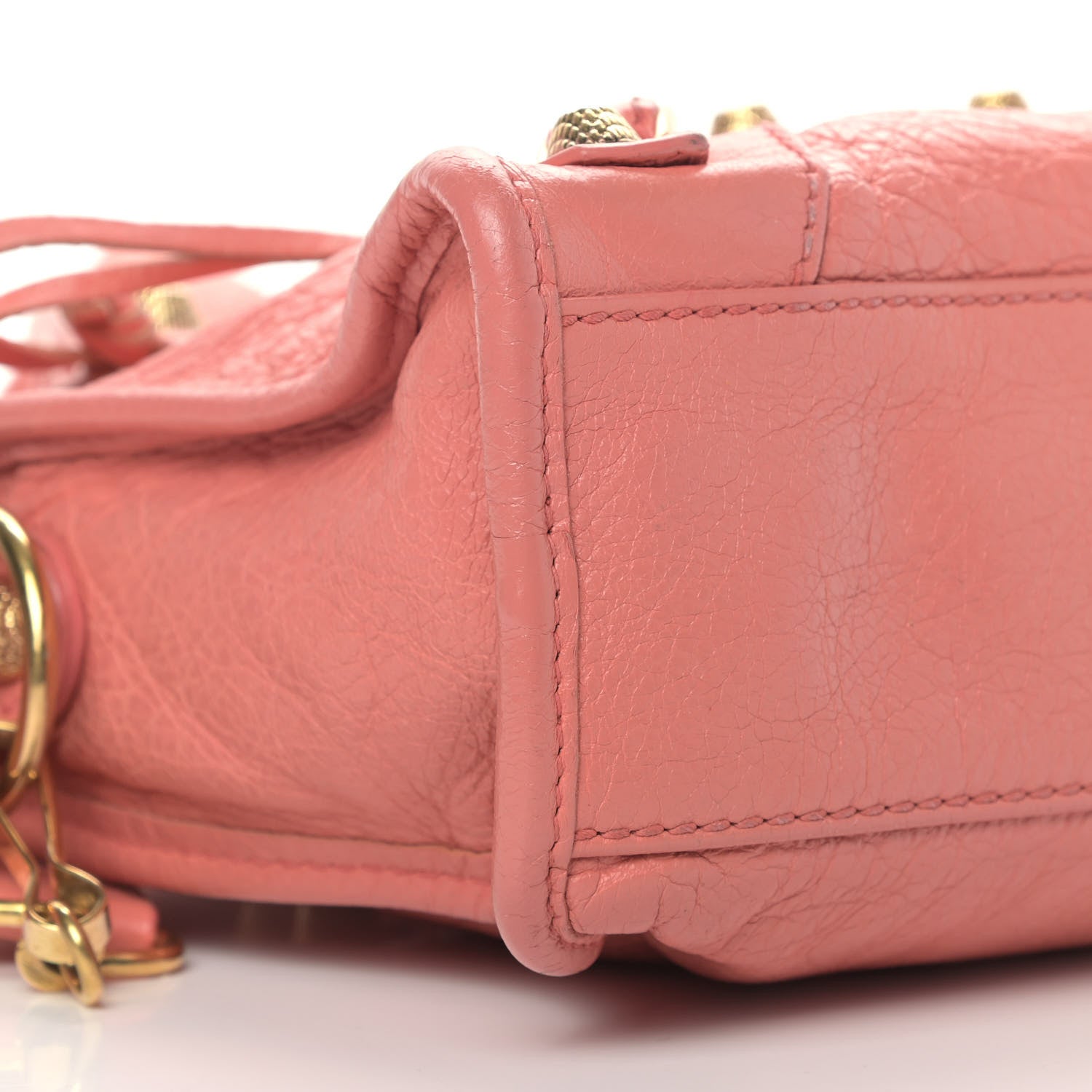 Balenciaga Agneau Giant 12 Gold Hardware Mini City Rose Azalee Rose Jaipur 8 of 11