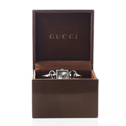 Gucci Stainless Steel Diamond 19mm Tornabuoni Quartz Watch 7 of 7