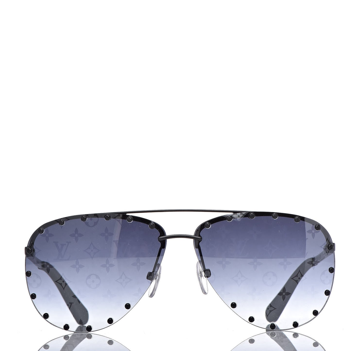 Monogram The Party Aviator Sunglasses Z0971U Black