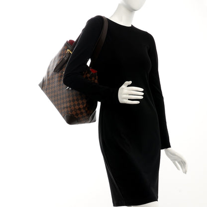 Louis Vuitton Damier Ebene Hampstead MM 2 of 7