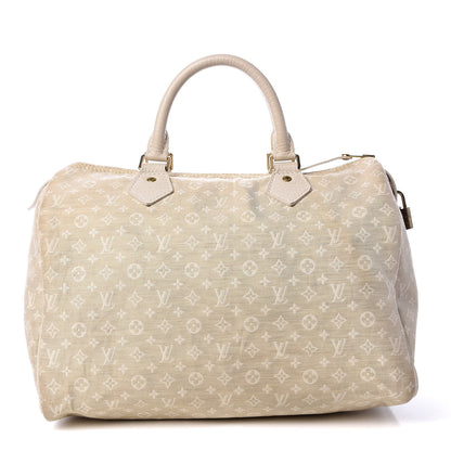 Louis Vuitton Mini Lin Speedy 30 Dune 1 of 10