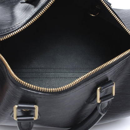 Louis Vuitton Epi Speedy 25 Black 6 of 7