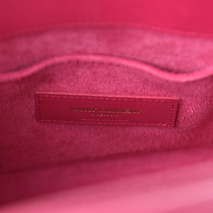 Saint Laurent Calfskin Nano Sac De Jour Bubblegum 6 of 10