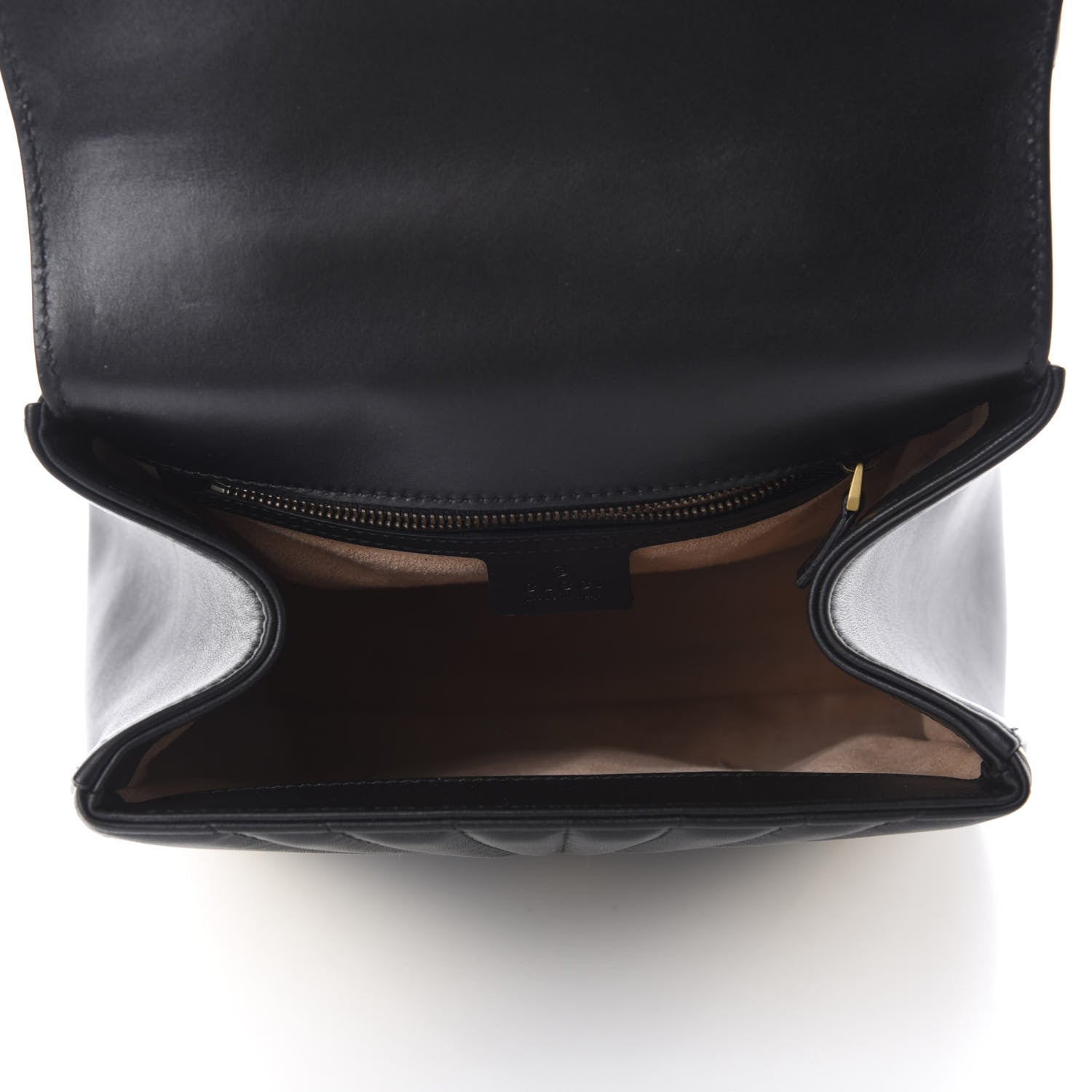 Gucci Calfskin Bamboo Trapuntata Queen Margaret Backpack Mystic White Black 4 of 9