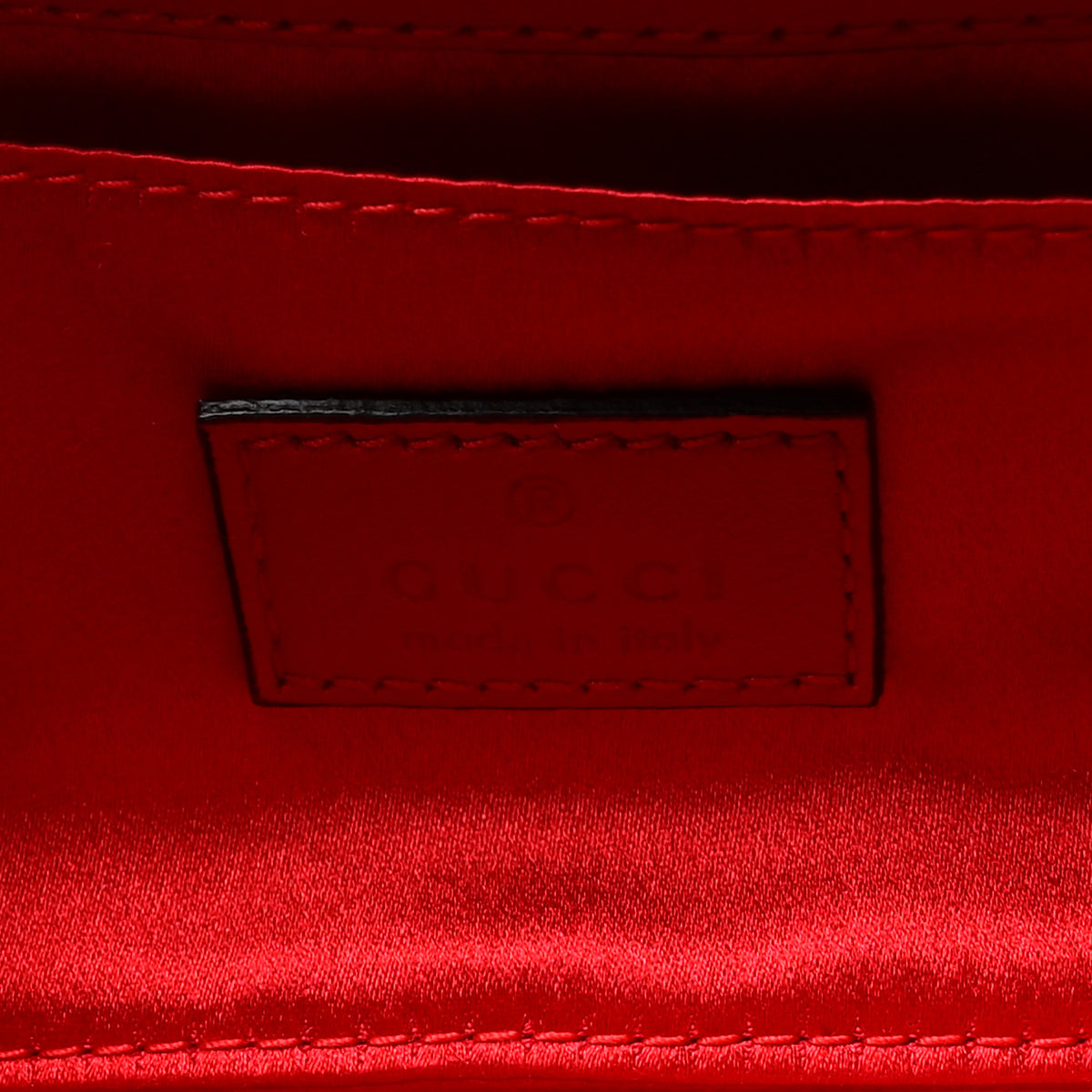 Gucci Nappa Vertical Matelasse Small Maxi Horsebit Chain Shoulder Bag Beret Red 6 of 10