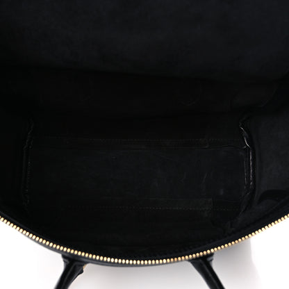 Celine Supple Shiny Lambskin Little New Luggage Black 5 of 10
