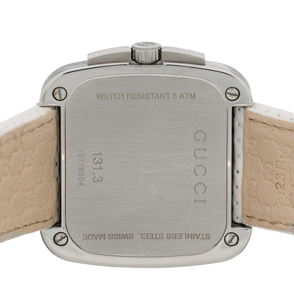 Gucci Stainless Steel Fabric 40mm G Coupe Square Chronograph Quartz Watch Web 4 of 5