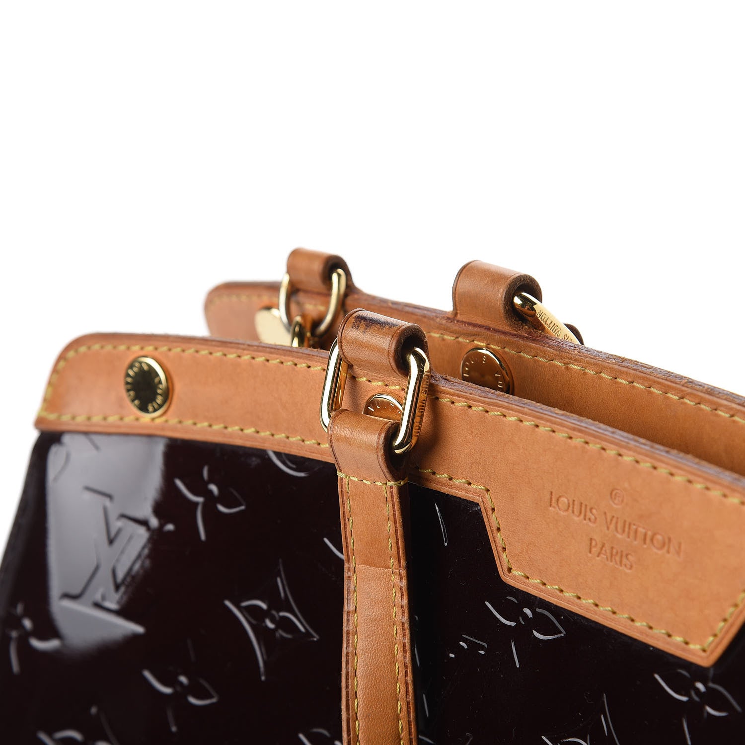 Louis Vuitton Vernis Brea MM Amarante 14 of 15