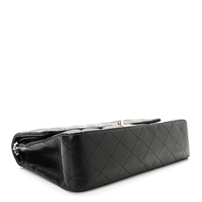 Chanel Lambskin Quilted Medium Double Flap Black 4 of 10