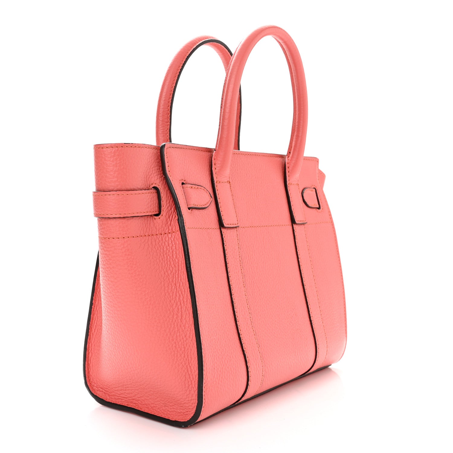 Mulberry Small Classic Grain Mini Zipped Bayswater Macaroon Pink 2 of 9