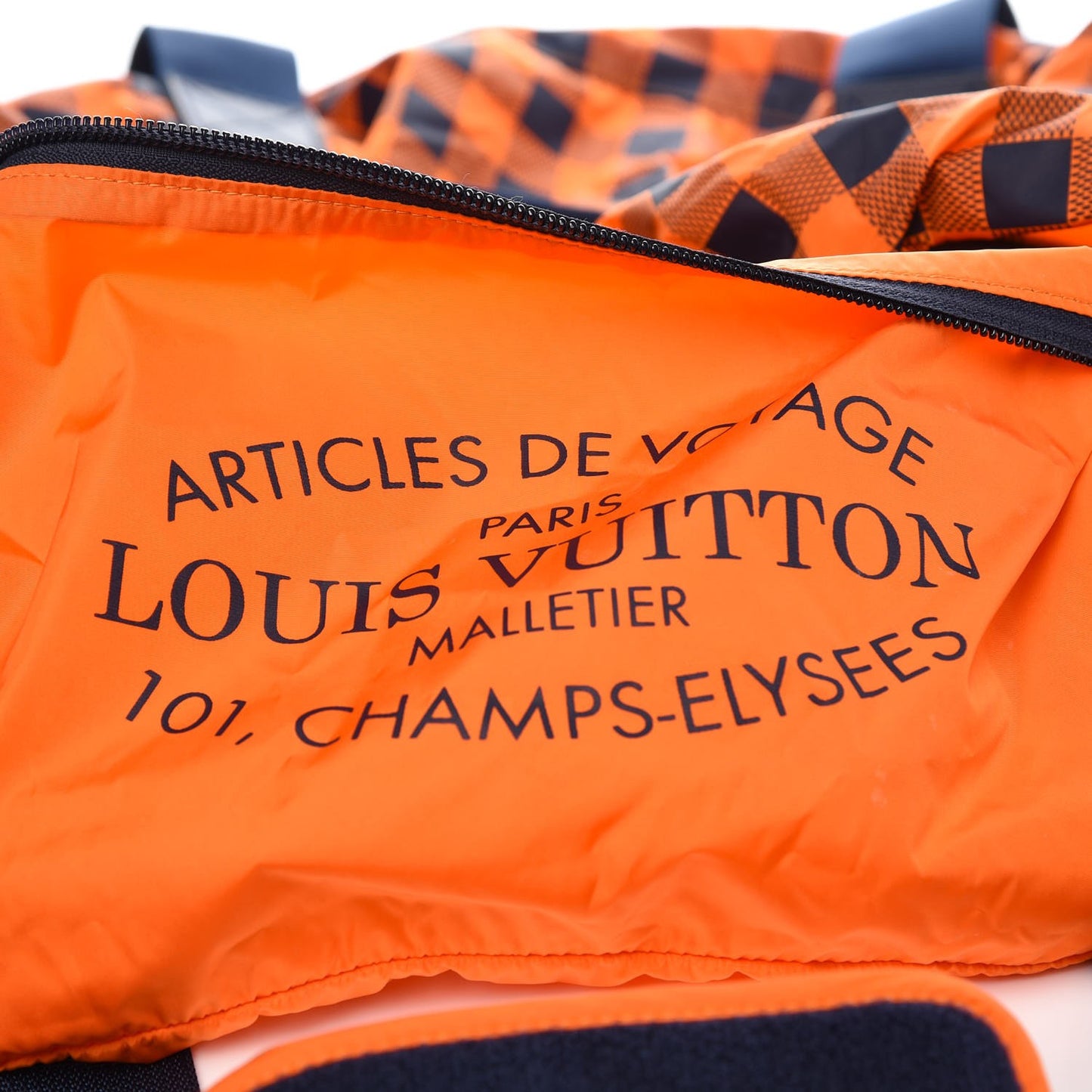 Nylon Damier Masai Adventure Practical Orange