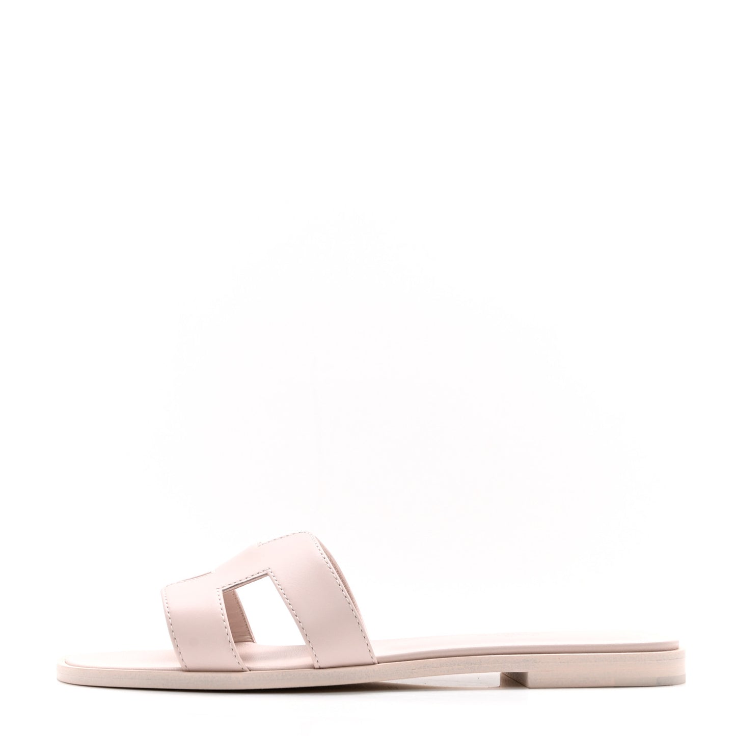 Box Calfskin Oran Sandals 36.5 Rose Pale
