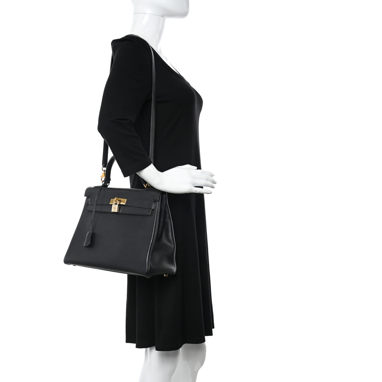 Togo Kelly Retourne 32 Black