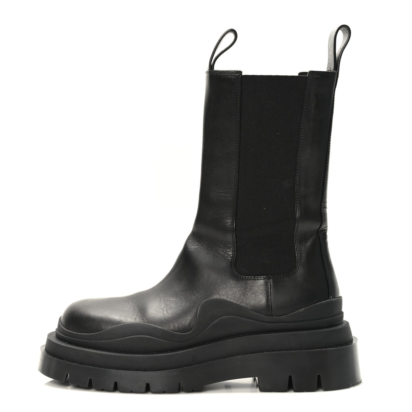 Calfskin The Lug Chelsea 55mm Boots 38 Black