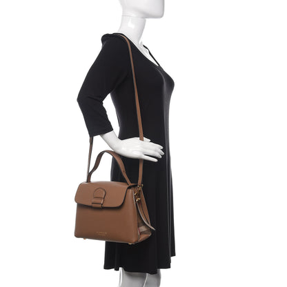Burberry Derby Calfskin House Check Small Camberley Dark Sand 2 of 9