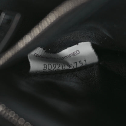 Bottega Veneta BOTTEGA VENETA Lambskin Maxi Intreccio Padded Chain Cassette Crossbody Bag Black 7 of 12