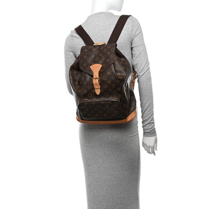 Louis Vuitton Monogram Montsouris GM Backpack 2 of 18