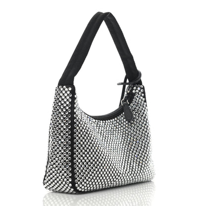 Prada Satin Crystal Mini Re-Edition 2000 Bag Cristal 3 of 10