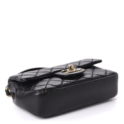 Chanel Calfskin Quilted Mini Urban Day Flap Black 4 of 11