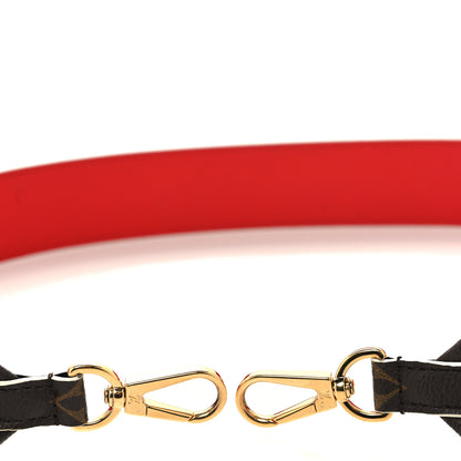 Louis Vuitton Monogram Bandouliere Shoulder Strap Red 3 of 5