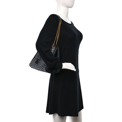 Louis Vuitton Calfskin New Wave Chain Tote Black 3 of 9