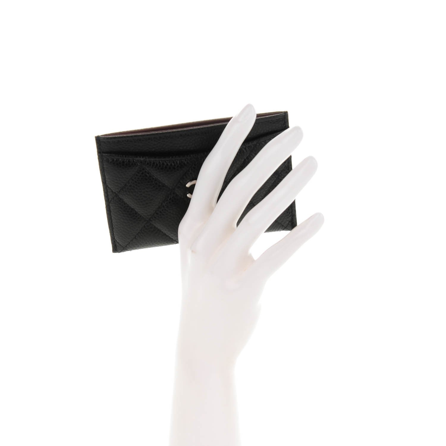 Chanel Caviar Quilted Card Holder Black 2 of 8
