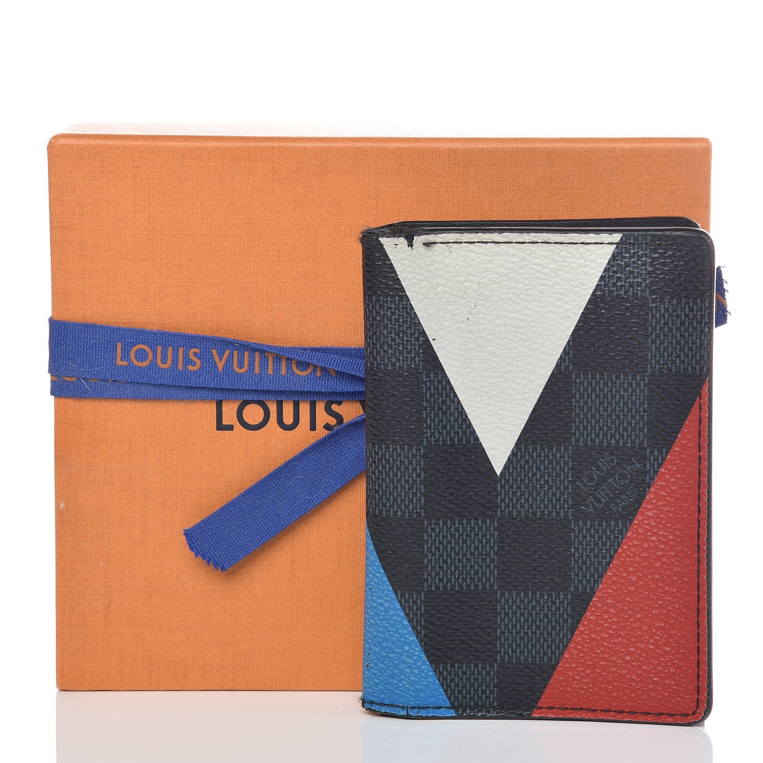 Louis Vuitton Damier Cobalt America's Cup Regatta Pocket Organizer 16 of 16