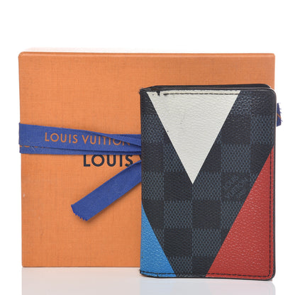 Louis Vuitton Damier Cobalt America's Cup Regatta Pocket Organizer 16 of 16