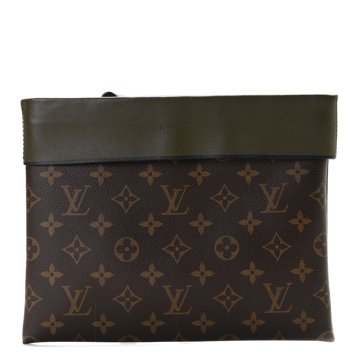 Louis Vuitton Monogram Tuileries Pochette Kaki 1 of 8