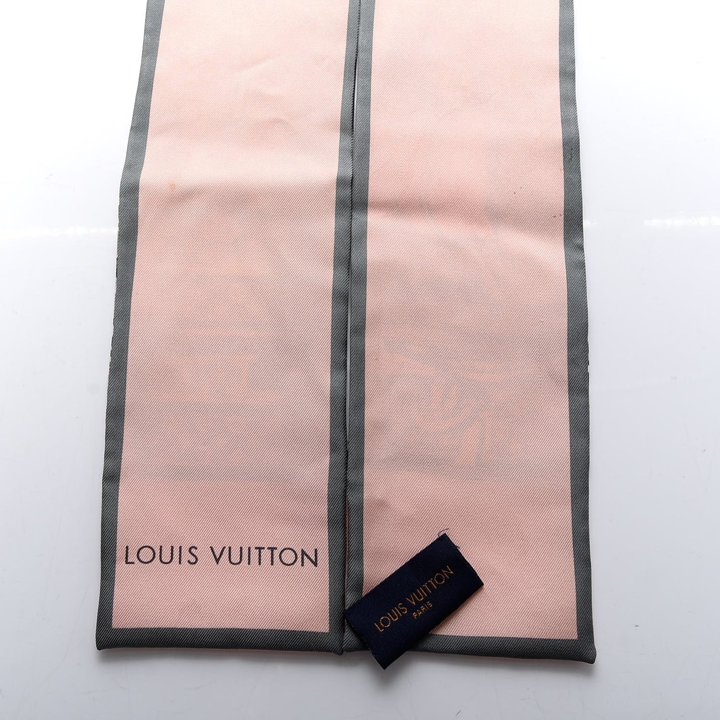 Silk Monogram Trunks Bandeau Rose Poudre