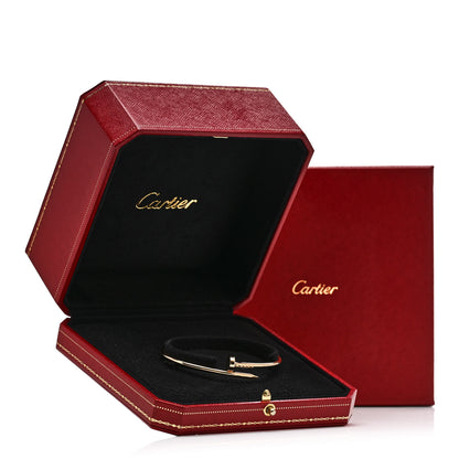 Cartier 18K Yellow Gold Small Juste Un Clou Bracelet 17 5 of 5