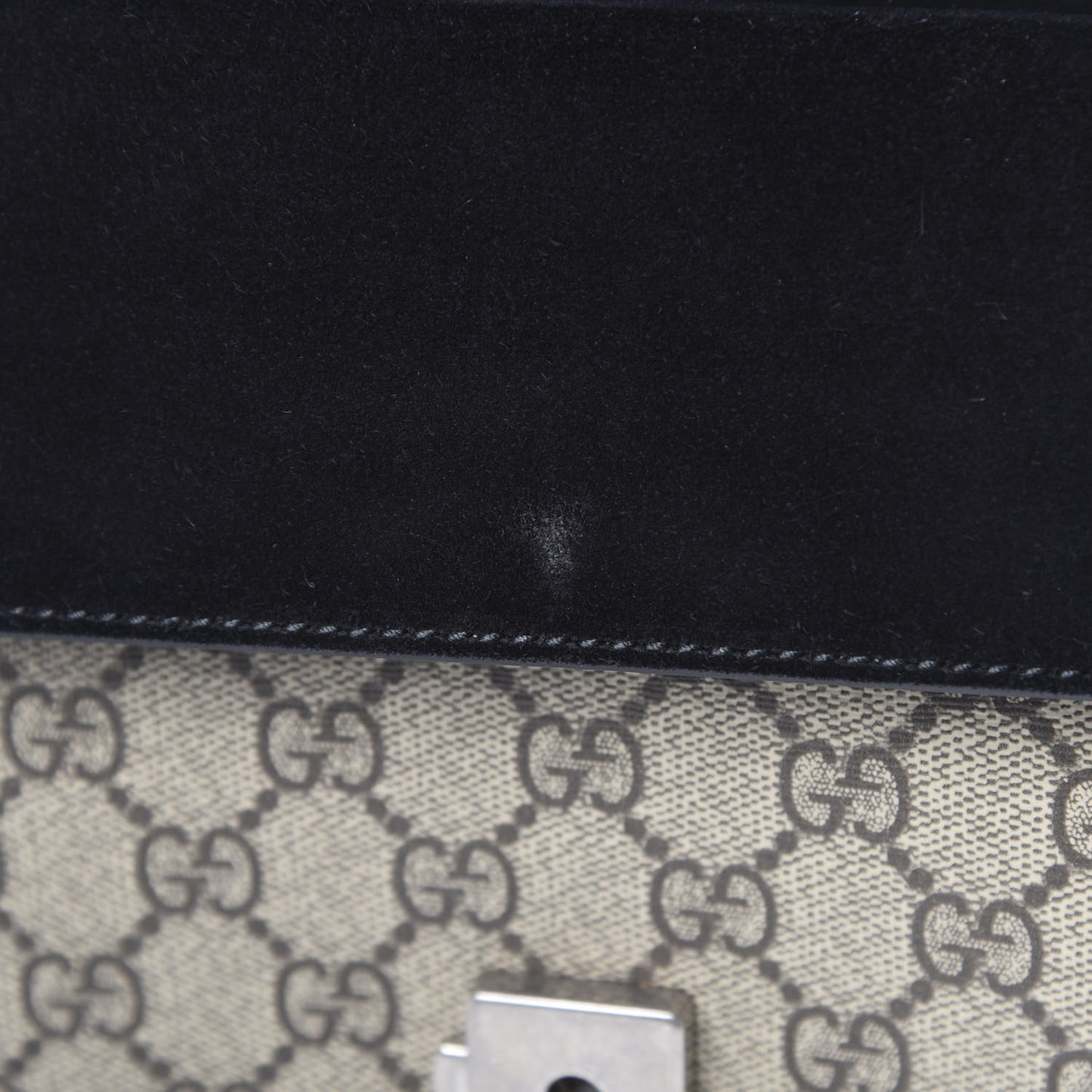 GG Supreme Monogram Mini Dionysus Shoulder Bag Black