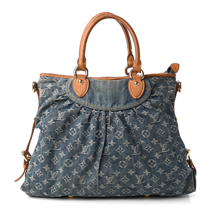 Louis Vuitton Denim Neo Cabby GM Blue 1 of 12