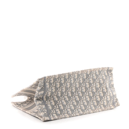 Christian Dior Oblique Medium Book Tote Grey 4 of 11