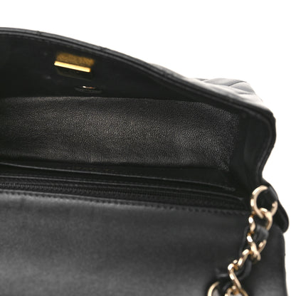 Chanel Lambskin Quilted Mini Rectangular Flap Black 5 of 10