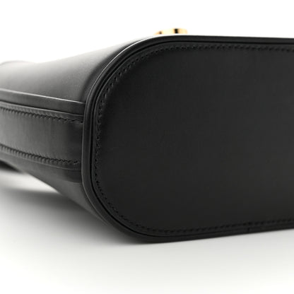 Salvatore Ferragamo Soft Calfskin Mini Gancini Hobo Black 9 of 10