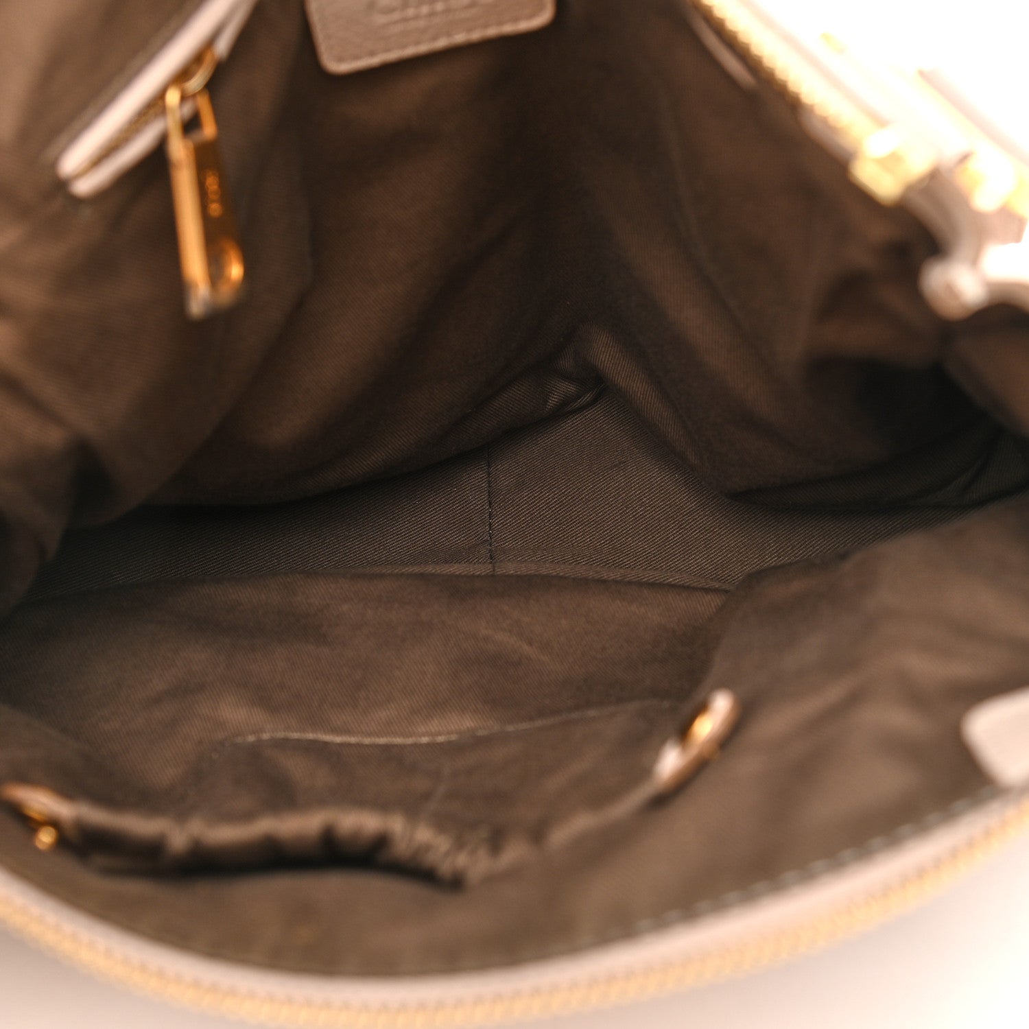 Chloe Calfskin Medium Marcie Satchel Powder Beige 5 of 12