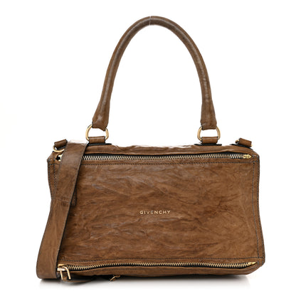 Givenchy Tumbled Sheepskin Medium Pandora Charcoal 1 of 13