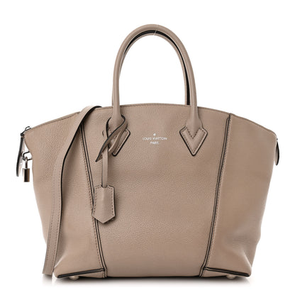 Louis Vuitton Veau Cachemire Soft Lockit PM Galet 1 of 9