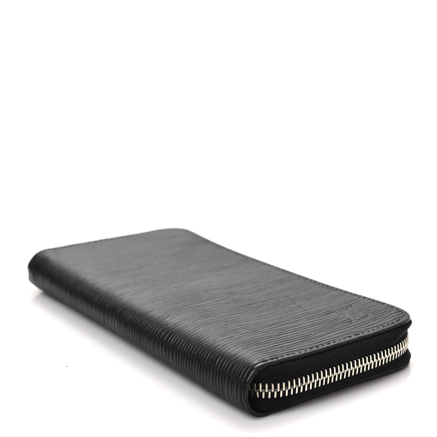 Epi Zippy Vertical Wallet Black