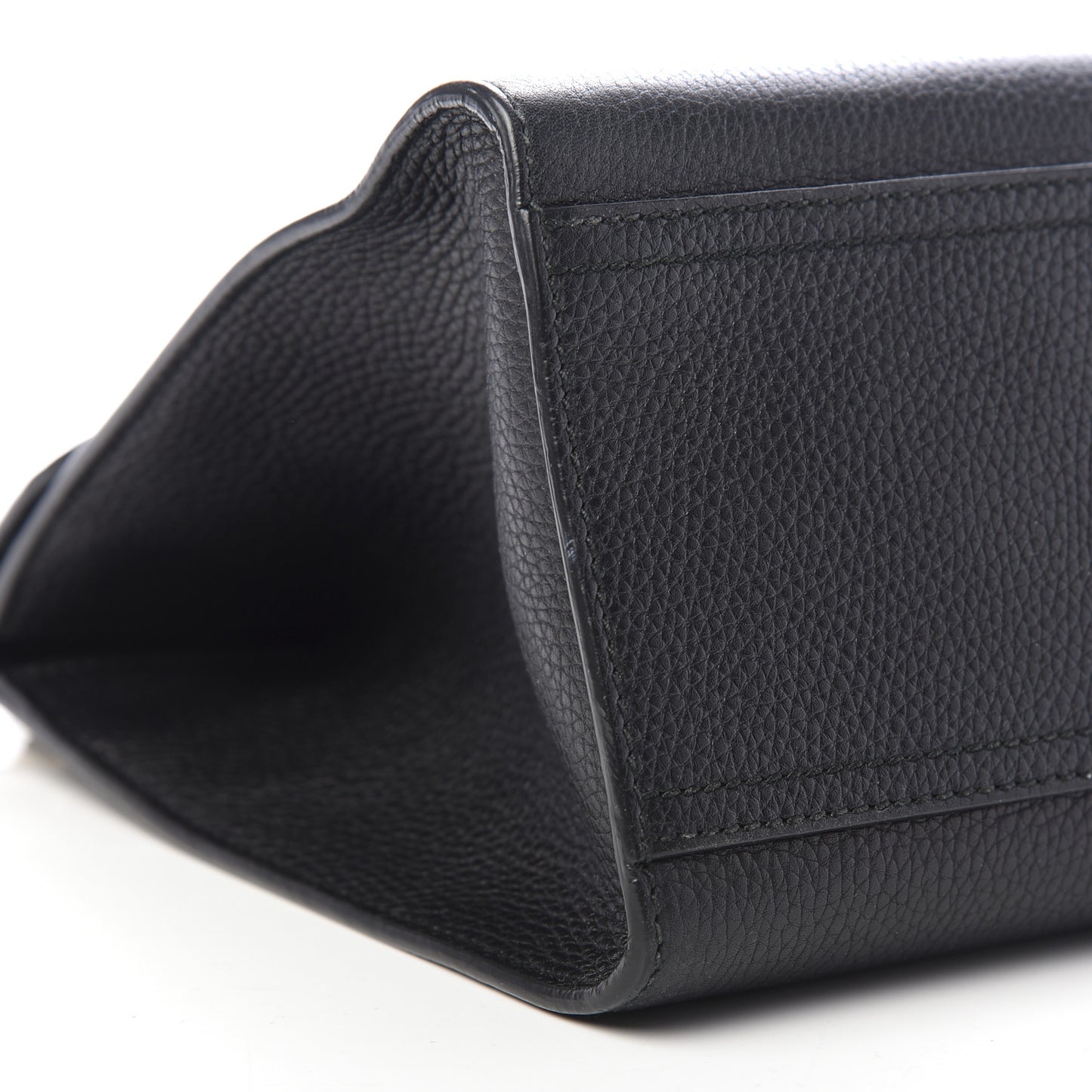 Calfskin Small GG Marmont Top Handle Bag Black