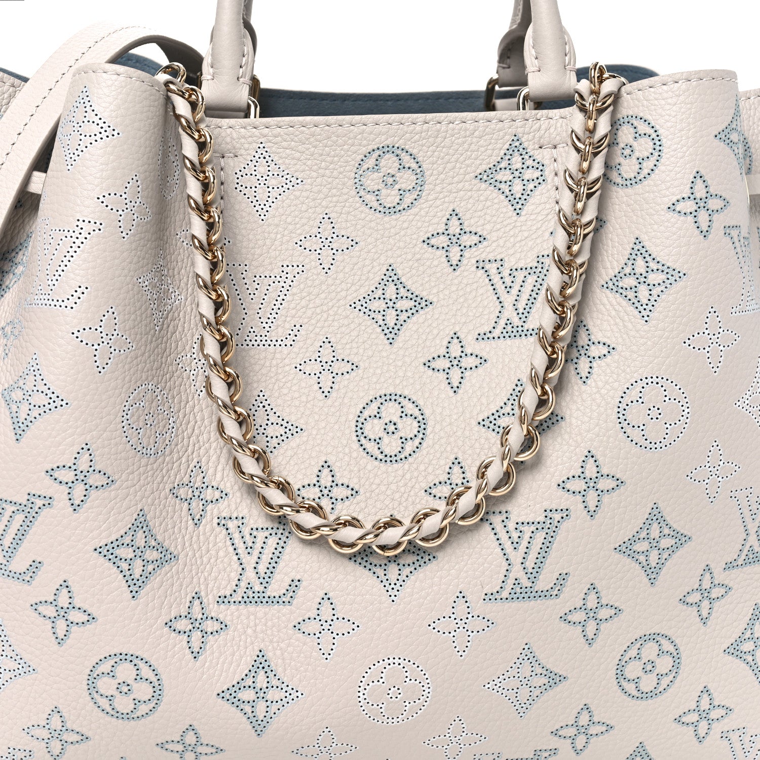 Louis Vuitton Mahina Flight Mode Bella Tote Brume Gray 7 of 9