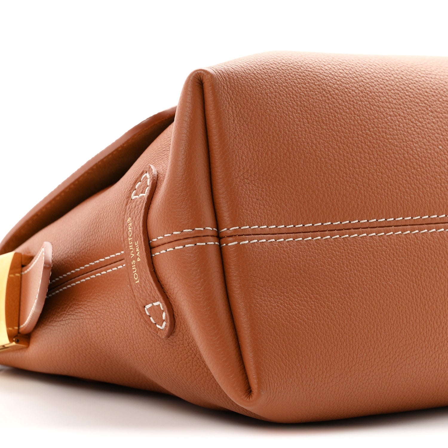 Louis Vuitton Grained Calfskin Low Key Messenger Cognac 9 of 10
