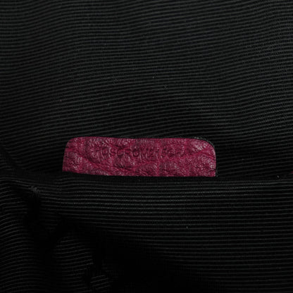 Burberry Heritage Grain Small Orchard Bowling Bag Damson Magenta 8 of 8