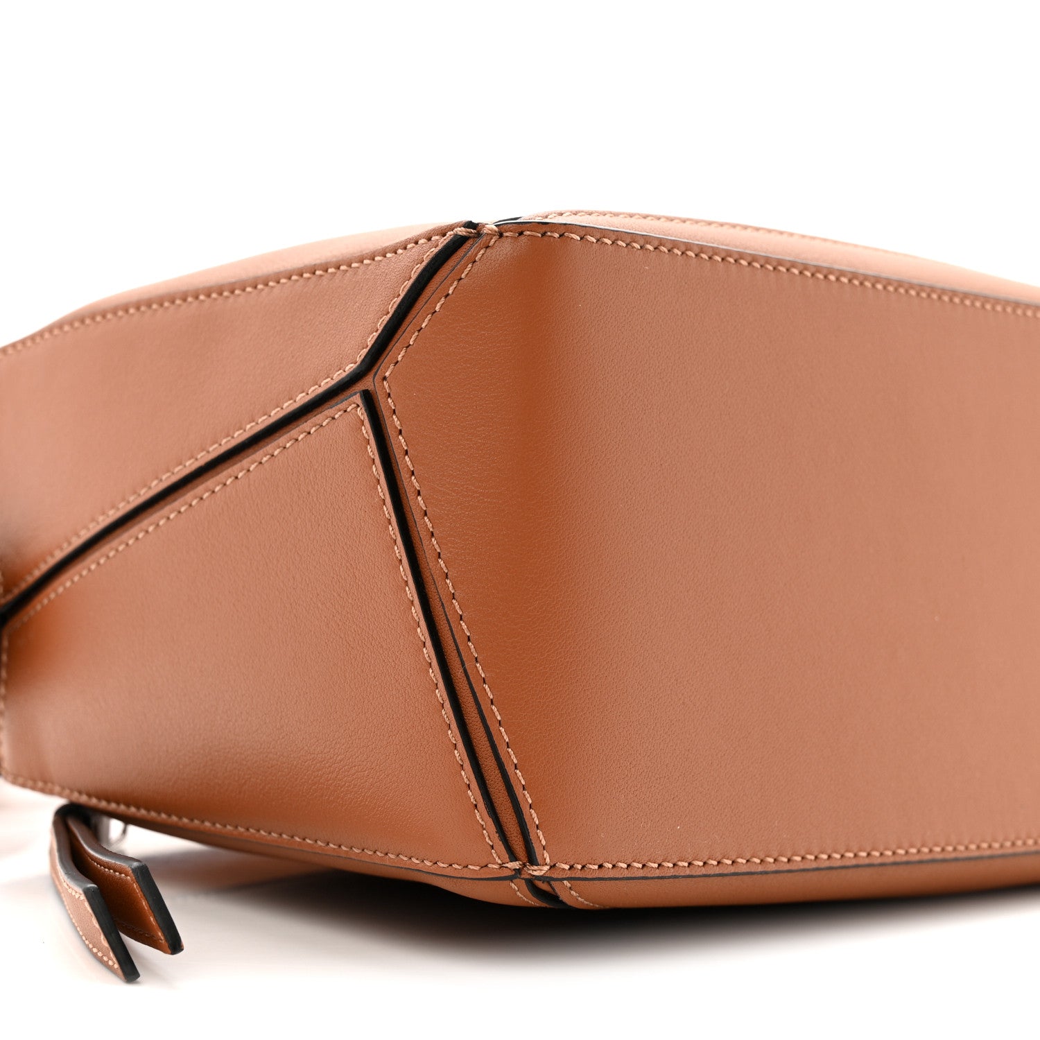 Loewe Calfskin Small Puzzle Bag Tan 8 of 10